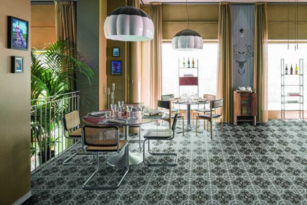 Anti-Slip Vintage Porcelain Tiles - Classic Bathroom Flooring Solution - 图片 3