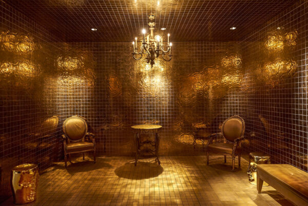 Luxury Gold-Vein Porcelain Tiles - 图片 3